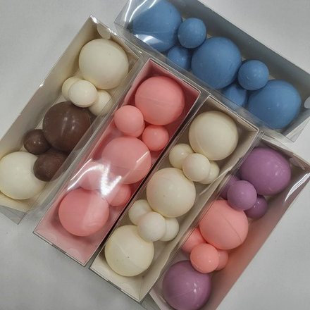 Шарики из шоколадной глазури в ассортименте