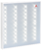 Светильник LED-панель ДВО 1001A 45Вт 6500К IP40 595х595мм призма БАП 3ч LIGHTING PRO IEK