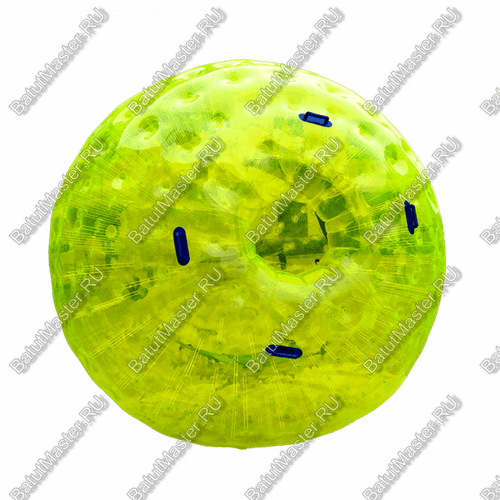 Зорб ПВХ "Лайм" усиленные сиденья, диаметр 3 м