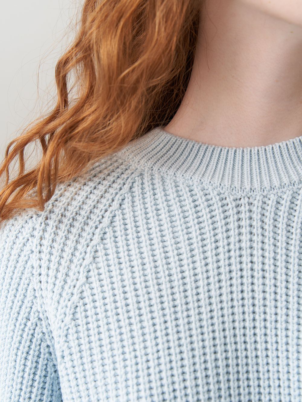 Джемпер для девочки AT1001 небесно-голубой