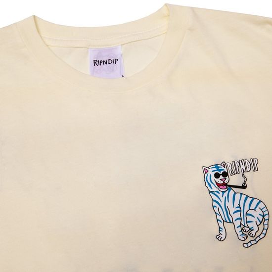 Футболка RIPNDIP Cool Cat Tee (бежевый)