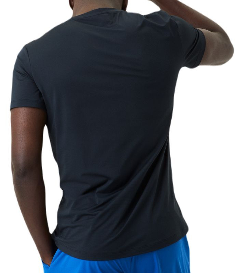 Мужская теннисная футболка Björn Borg Print T-Shirt - black beauty