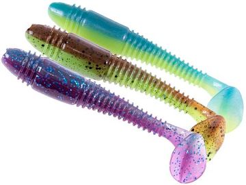 Виброхвосты съедоб. искусст. LJ Pro Series TIOGA FAT 5.8in (14.70)/MIX2 3шт.