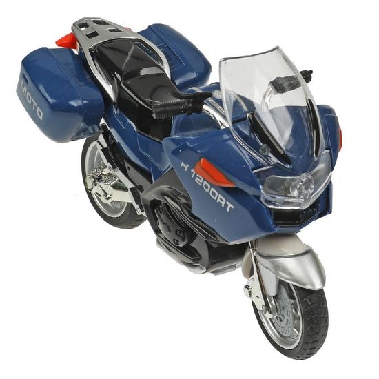 Модель металл свет-звук ТУРИСТБАЙК 12,5 см, подв эл., в ассорт., кор. Технопарк