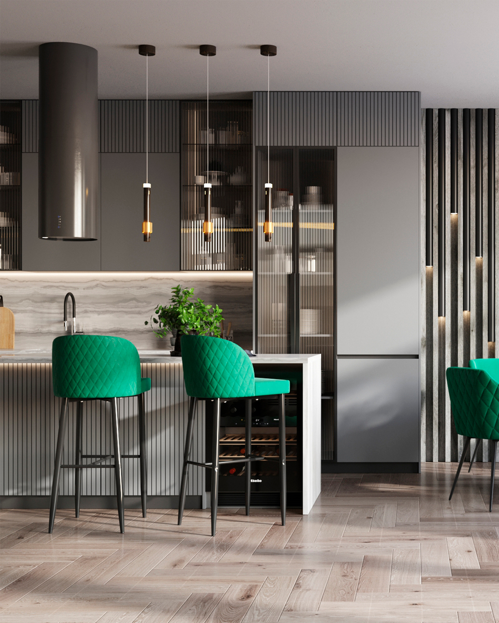 Светильник подвесной светодиодный Moderli V10884-PL Elli