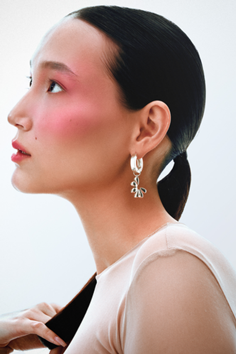 Серьги – хупы большие