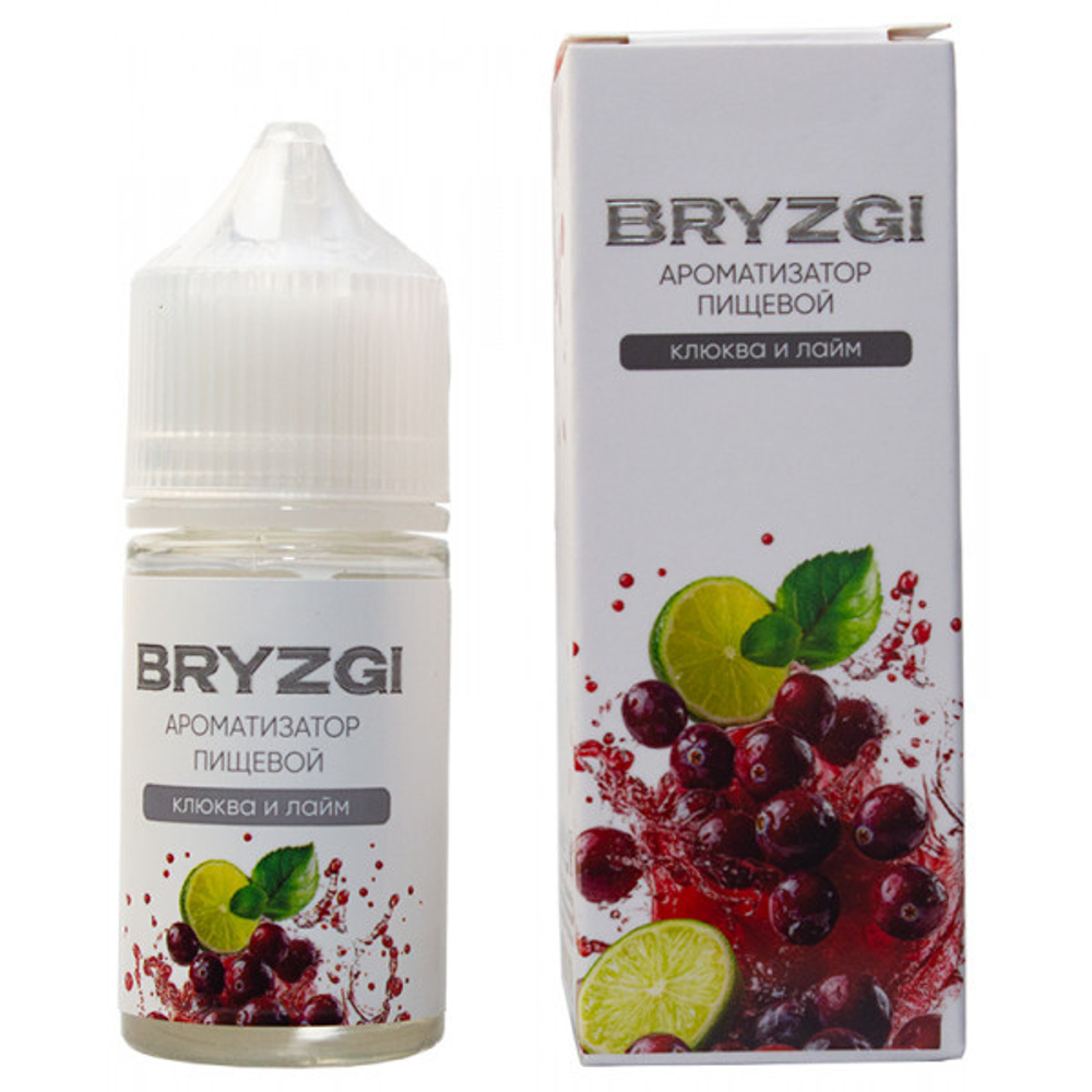 Ароматизатор Bryzgi Клюква, лайм 15мл