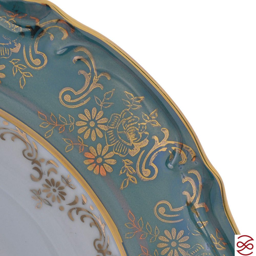 Тарелка глубокая Repast Охота зеленная Мария-тереза 23 см (1 шт)