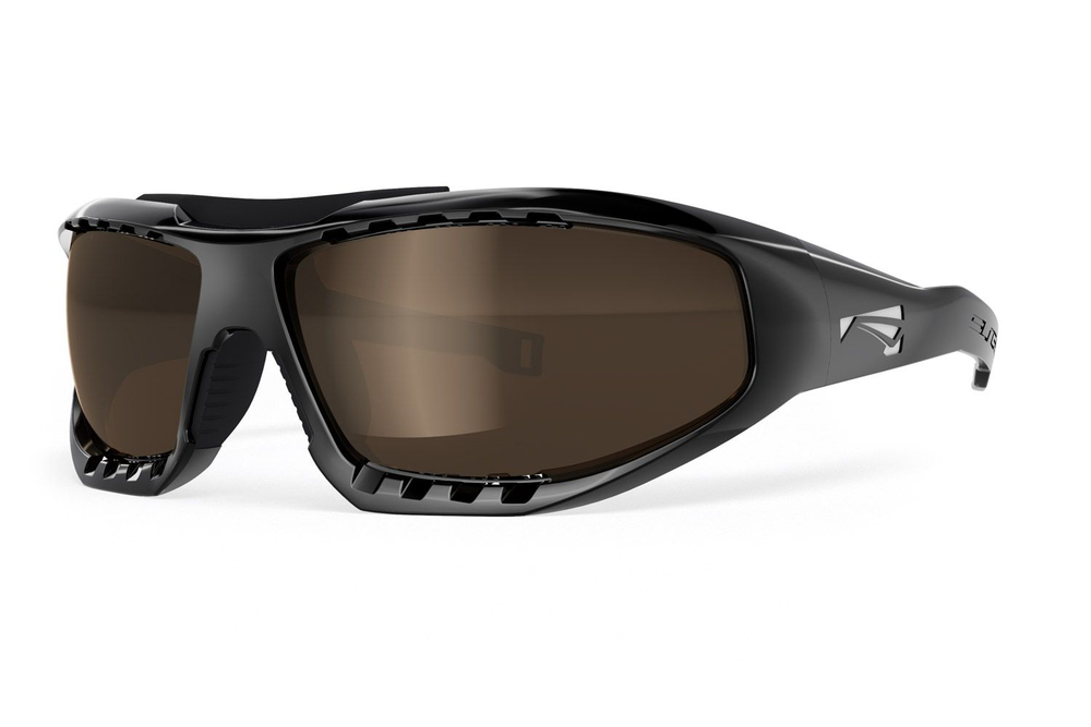 Спортивные очки LiP Surge Aero / Gloss Black - Black / PC Polarized / Levante Series Chroma Brown