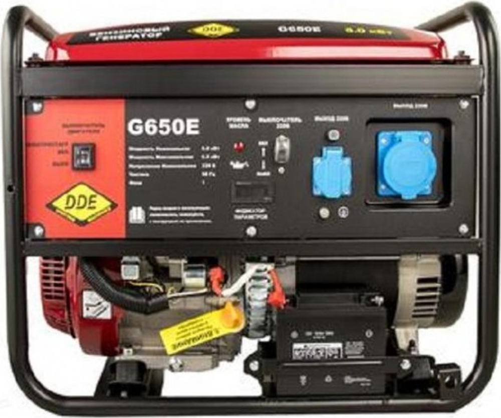 Генератор бензиновый DDE G 650Е 917-439
