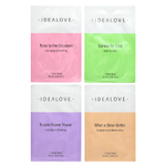 Idealove, Beauty & Skincare, набор разных масок для красоты и ухода за кожей, 4 тканевые маски по 25 мл (0,85 жидк. унции)