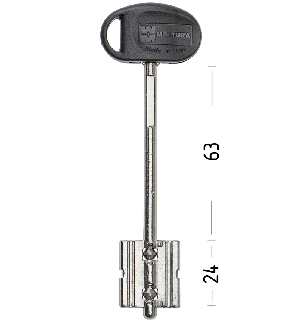 Заготовка сувальдного ключа 12844 Mottura My-Key 92.334 Original
