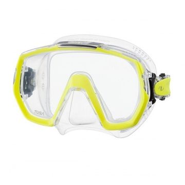 Маска TUSA Freedom Elite прозрачный/желтый