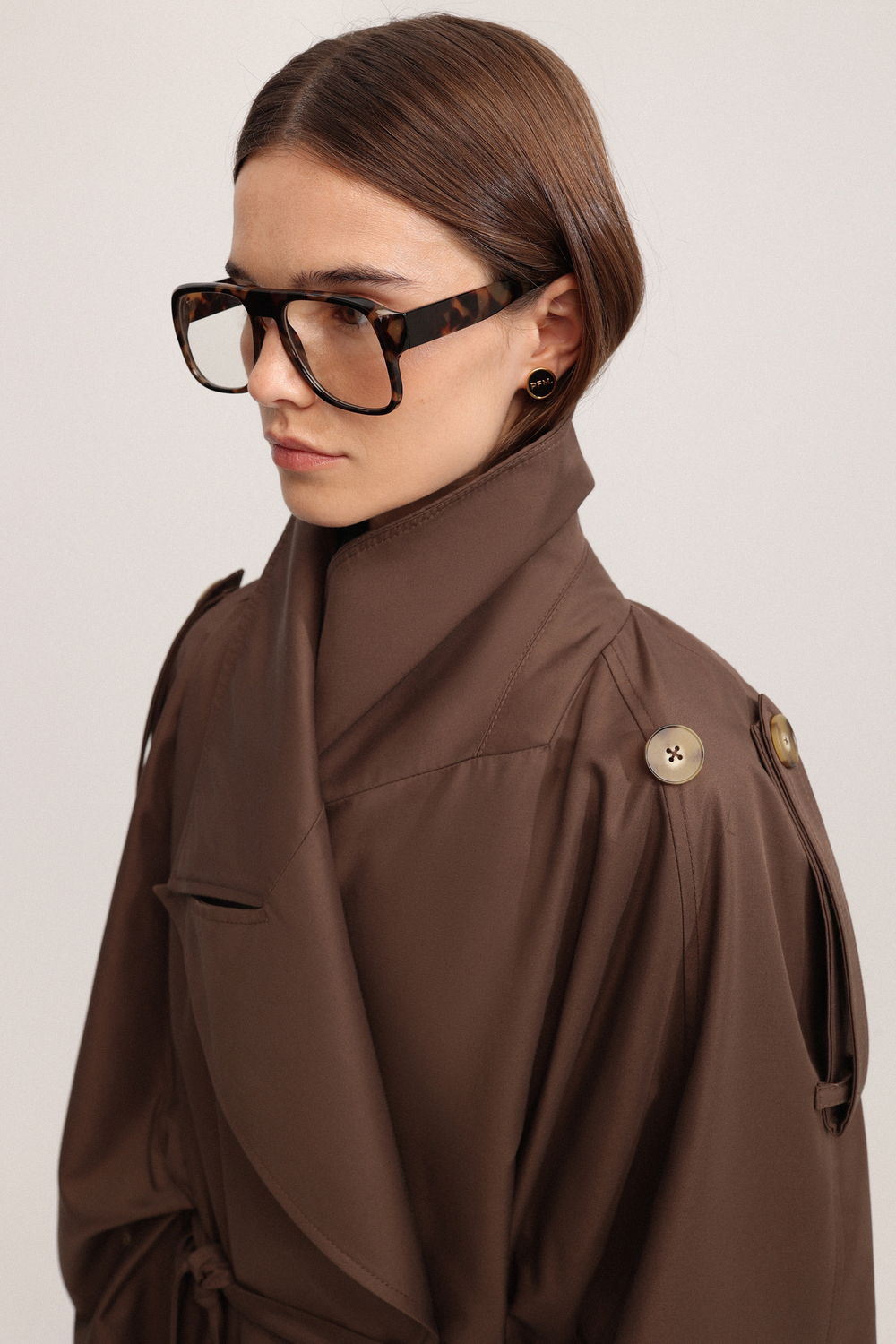 Тренч объемный