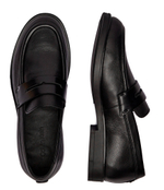 Кожаные мокасины Calvin Klein - черный(HM0HM01566)