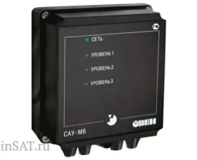 Прибор контроля уровня жидкости САУ-М2 (8 А при 220 В 50 Гц) IP44 130×105×65 мм 02059