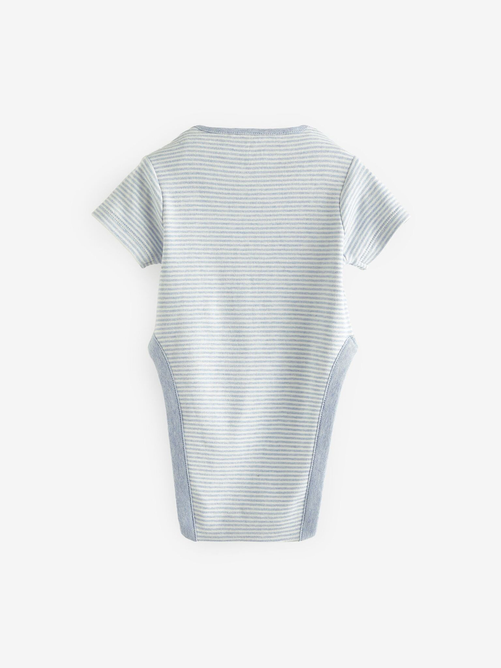 Боди с коротким рукавом для малышей с дисплазией тазобедренного сустава Next N44-795, 3 шт., Белый, Серый