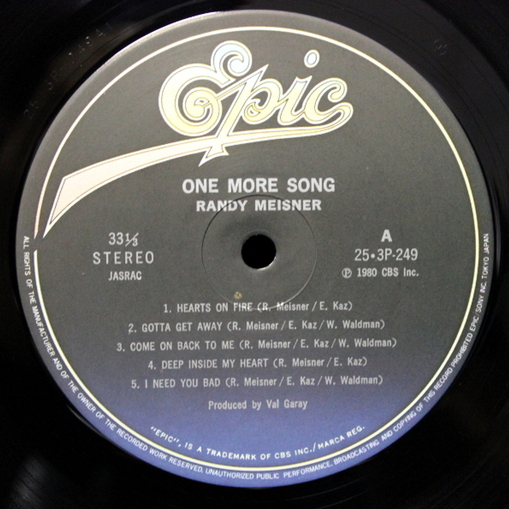 Randy Meisner / One More Song (LP)