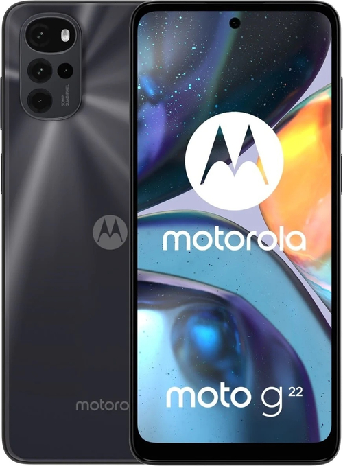 Смартфон Motorola G22 4 ГБ/128 ГБ черный
