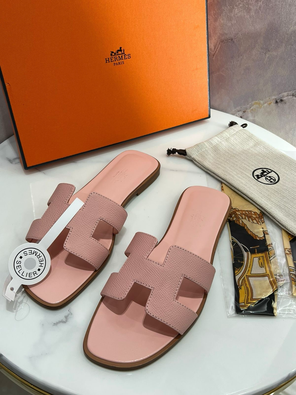 Шлепанцы Hermes