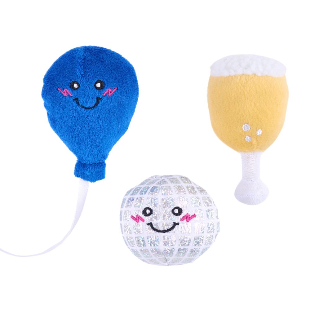 Набор из 6 мини-игрушек "Вечеринка" ZippyPaws