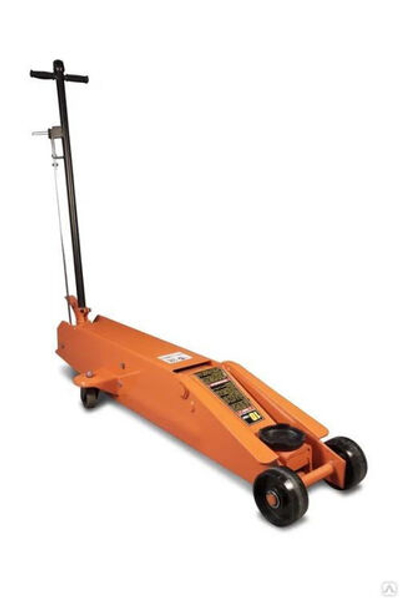 Домкрат гидравлический подкатной TOR ДГП-10 (QK) 10 т