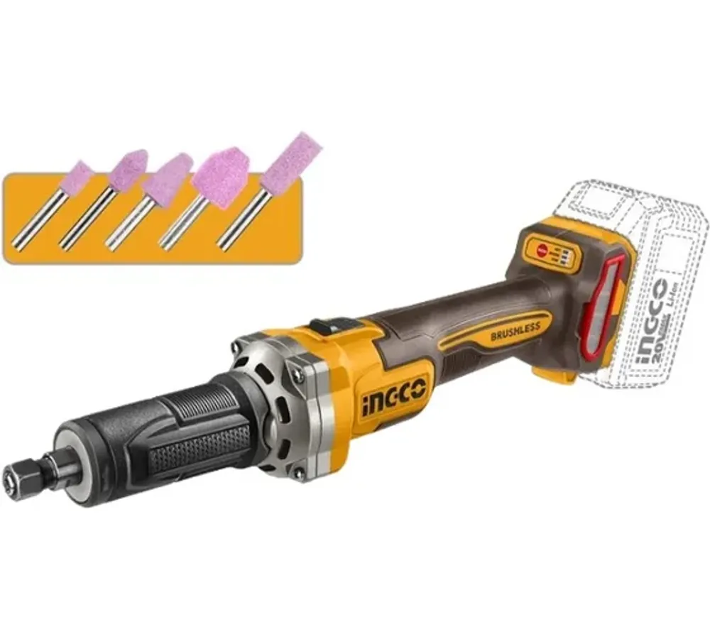 Гравер аккумуляторный INGCO CDGLI2001 INDUSTRIAL 20 В