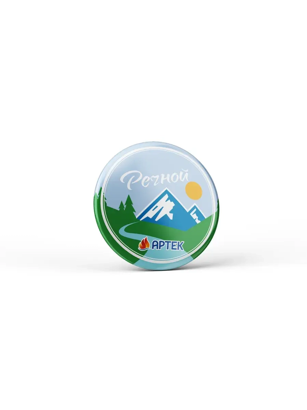 Значок закатной 37 мм