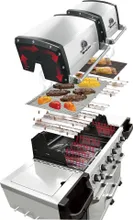 Газовый гриль Broil King Imperial 690 IR, 8 горелок, вертел, чёрный (с ИК-горелкой)