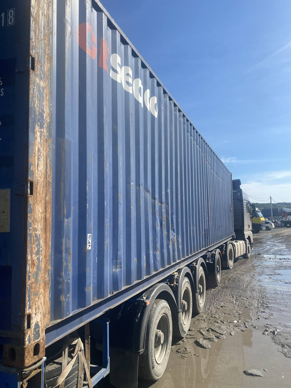 Контейнер 40 футов № GESU6405818