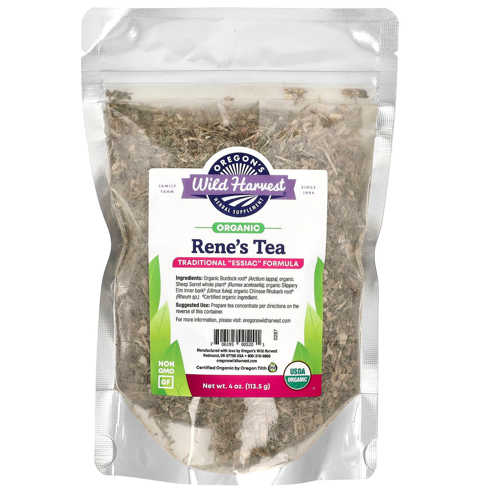 Oregon's Wild Harvest, Organic Rene's Tea, 113,5 г (4 унции)