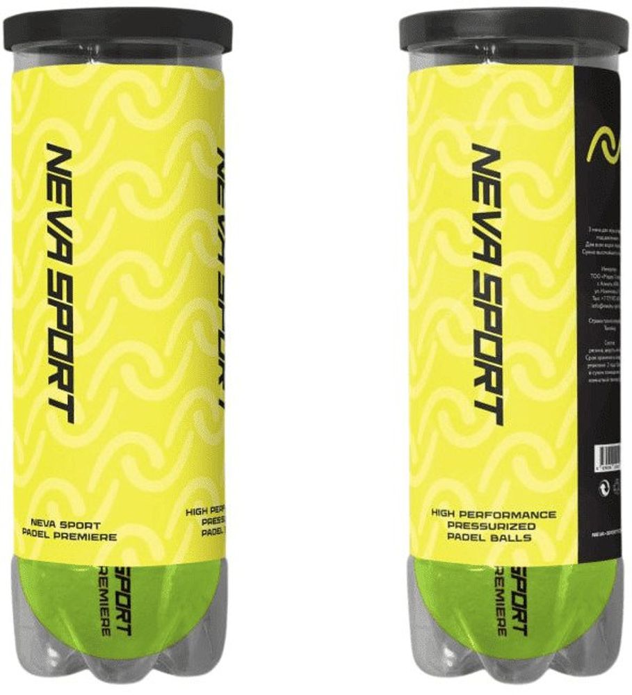 Мячи для падел NEVA SPORT PADEL PREMIER