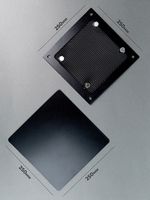 Вентиляционная решетка РД 250х250 Черная