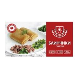 БЛИНЧИКИ РАТИМИР 420 ГР С МЯСОМ