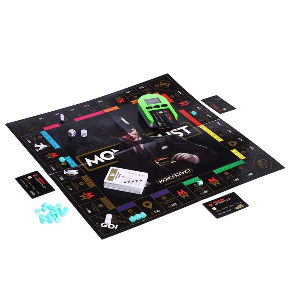 Игра настольная Десятое Королевство «Монополист Black Edition», 2-4 игроков, 8+