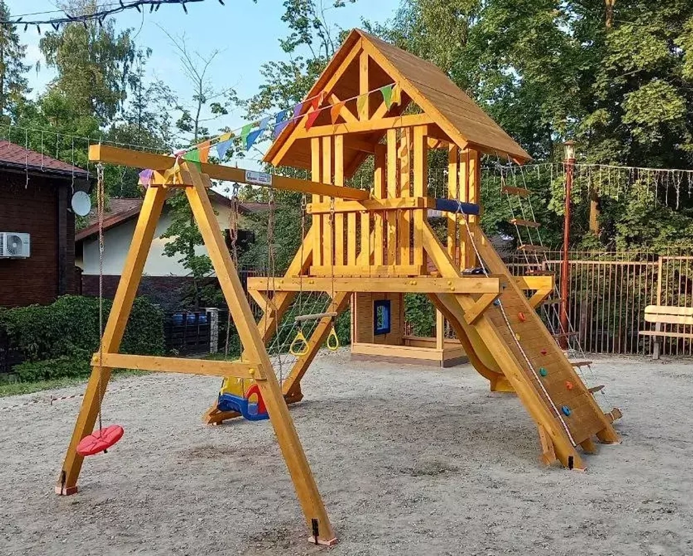 Деревянный игровой комплекс Савушка Lux - 2