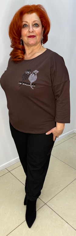 Толстовка-свитшот с принтом "котики"