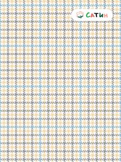 Наволочка комплект 2шт Milky Garden "Сrow foot (сатин)" 50х70 см