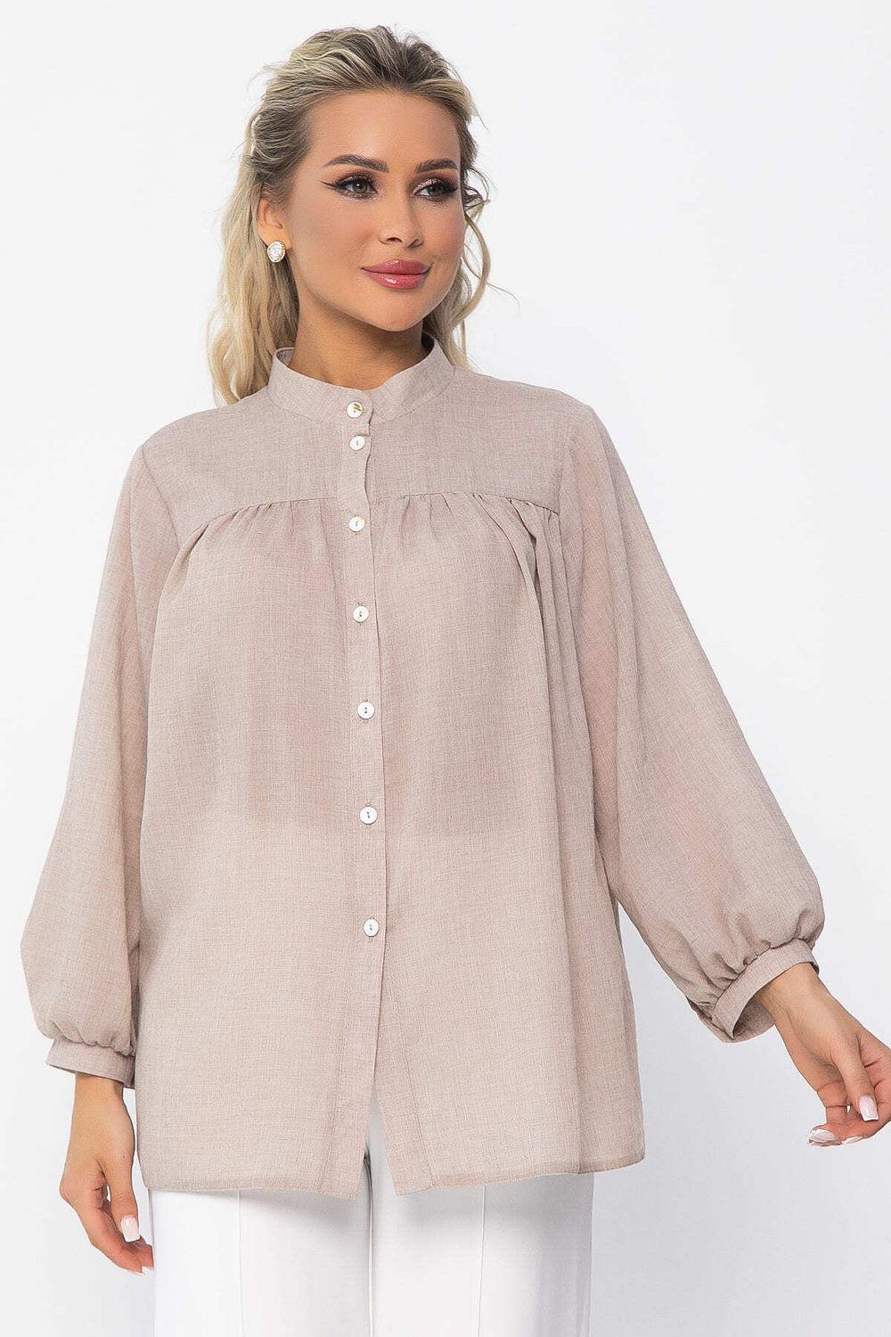 Блуза Ловец снов (бежевая) Б13618-5М LT Collection