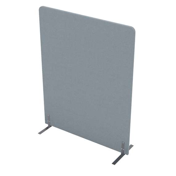 011.МПО.1216 Акустическая мобильная перегородка на стационарных опорах (1200*450*1600)