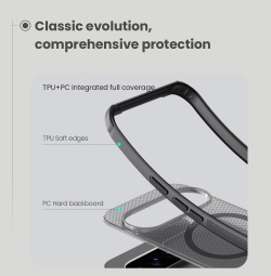 Чехол тонированный c MagSafe для Google Pixel 10 и 10 Pro, серия Super Frosted Shield Pro Magnetic (Clear version) от Nillkin