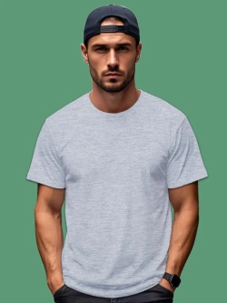 Футболка Взрослая.Премиум однотонная.Набор 2 шт