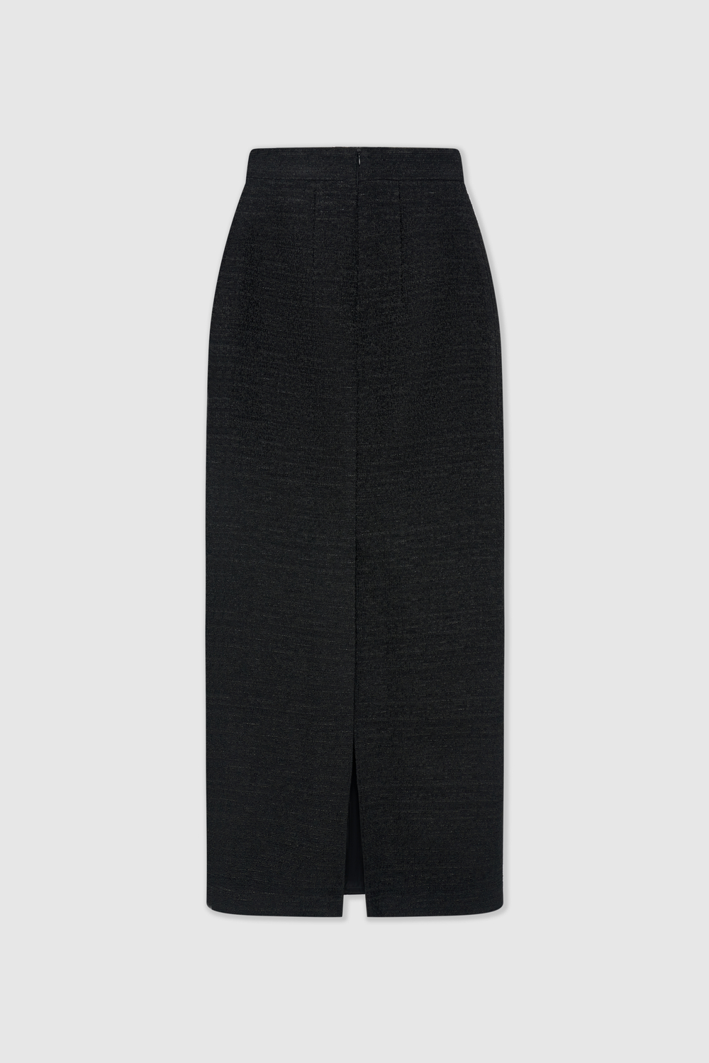 Прямая юбка из твида