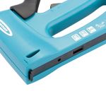 Степлер мебельный, пластиковый корпус,регулировка удара, тип скобы 13, 53, 300, 6-16мм// Gross 41003