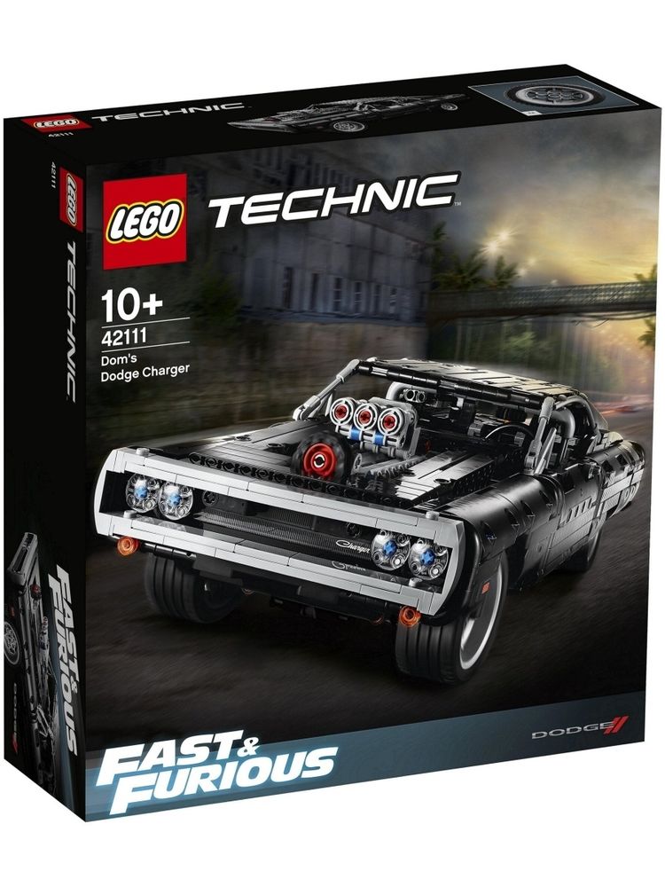 Конструктор LEGO Technic 42111 Dodge Charger Доминика Торетто