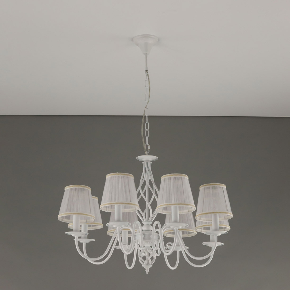 Citilux Ровена CL427180 Люстра с абажурами Белая