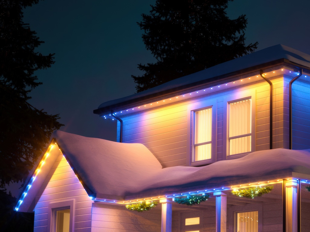 Twinkly уличные огни 72led, 30м белый провод