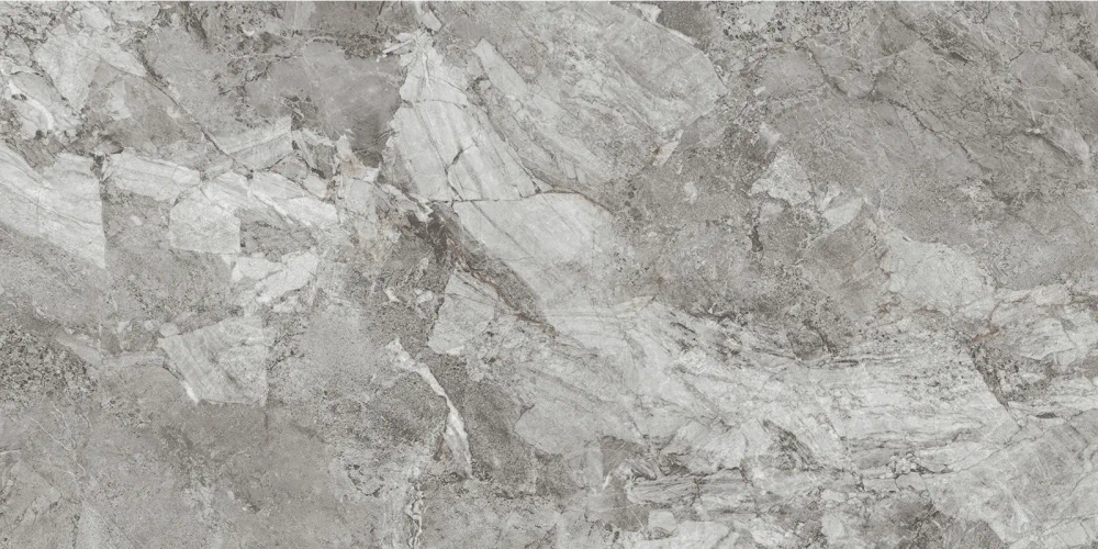 Керамогранит Alma Ceramica GFU60120RKL27R Rock Line 60x120 серый глазурованный матовый / противоскользящий под камень