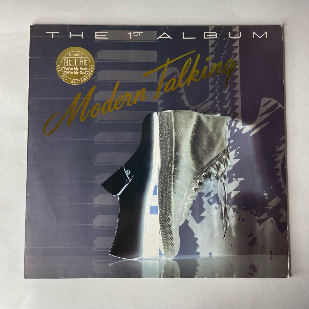 Винтажная виниловая пластинка LP Modern Talking The 1st Album You're My Heart, You're My Soul (Германия 1985)
