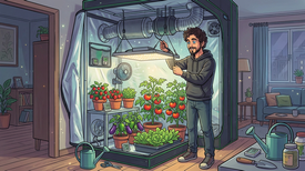 Гроутент для начинающих: стартовый набор и как выбрать гроубокс